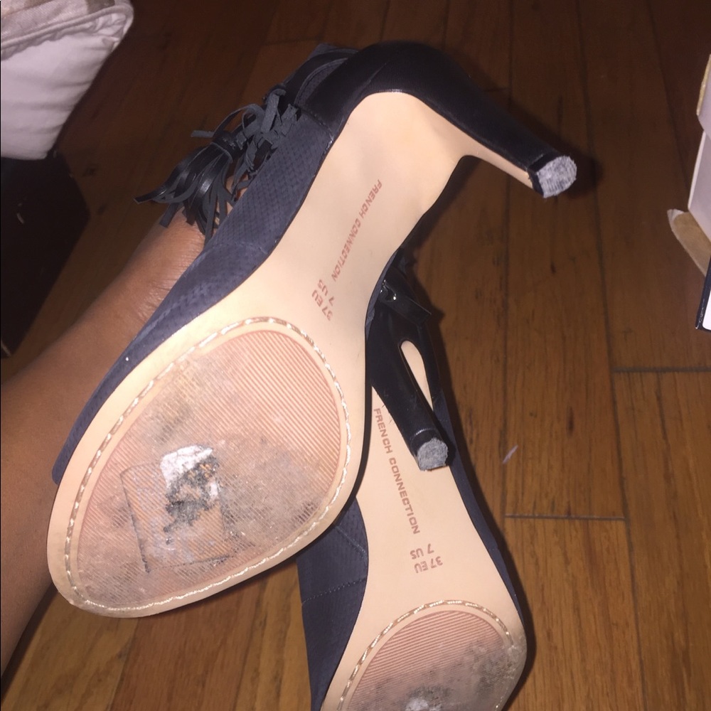 French Connection Booties wore 3 times